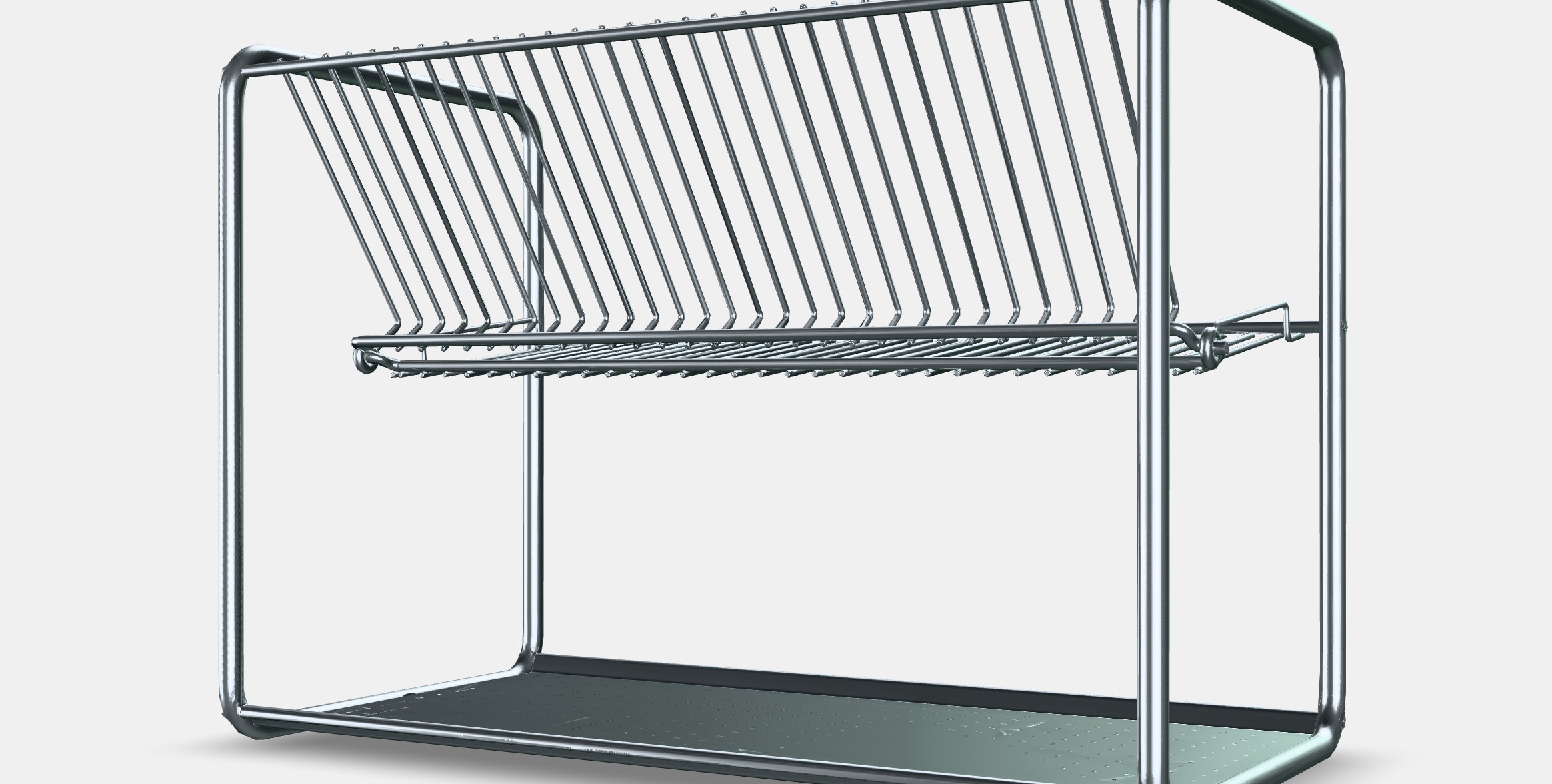 ORDNING Dish drainer Low-poly 3D model_6