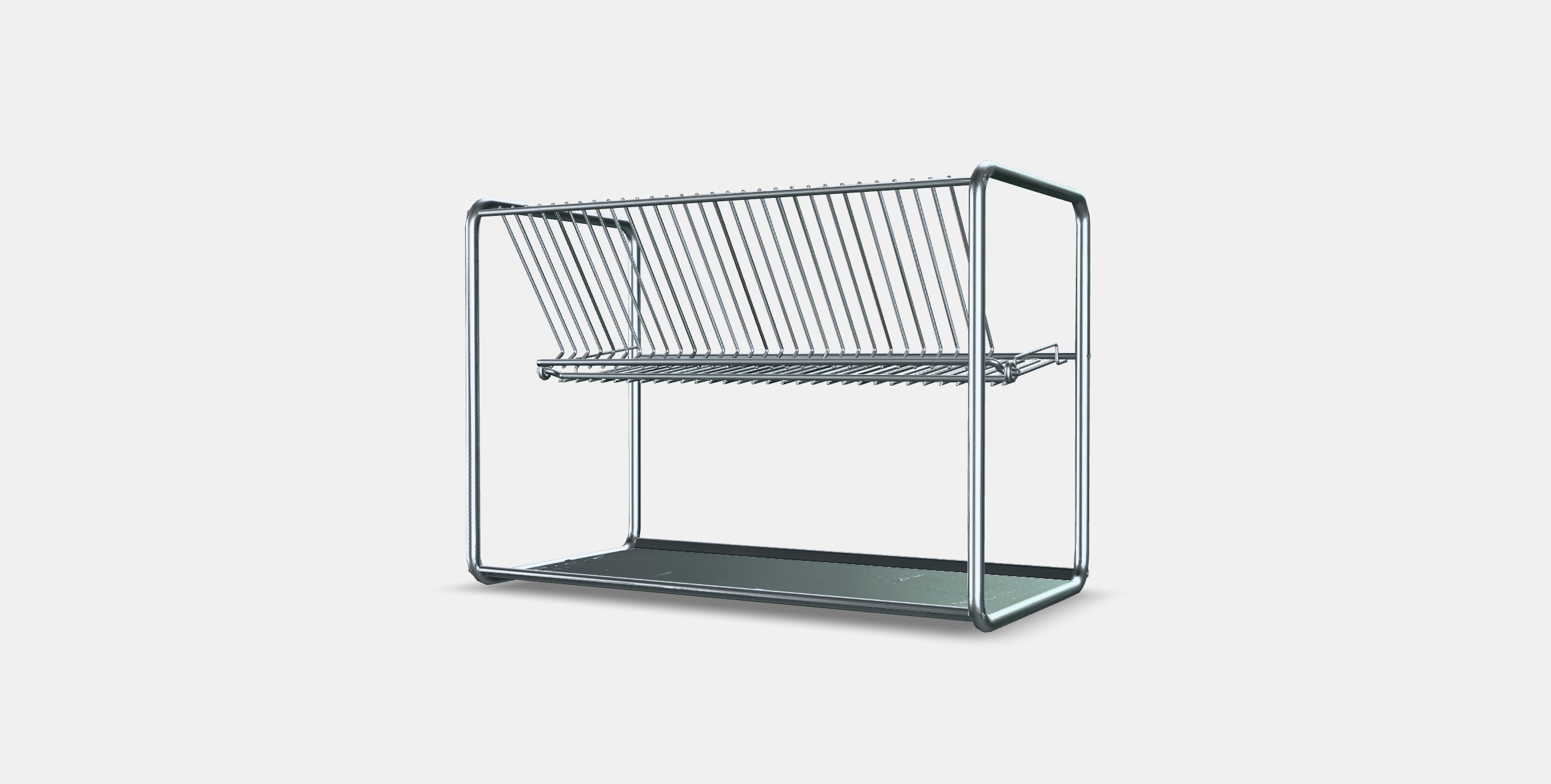 ORDNING Dish drainer Low-poly 3D model_5