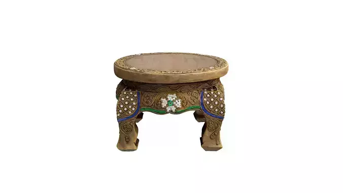 Southeast Asian style stool