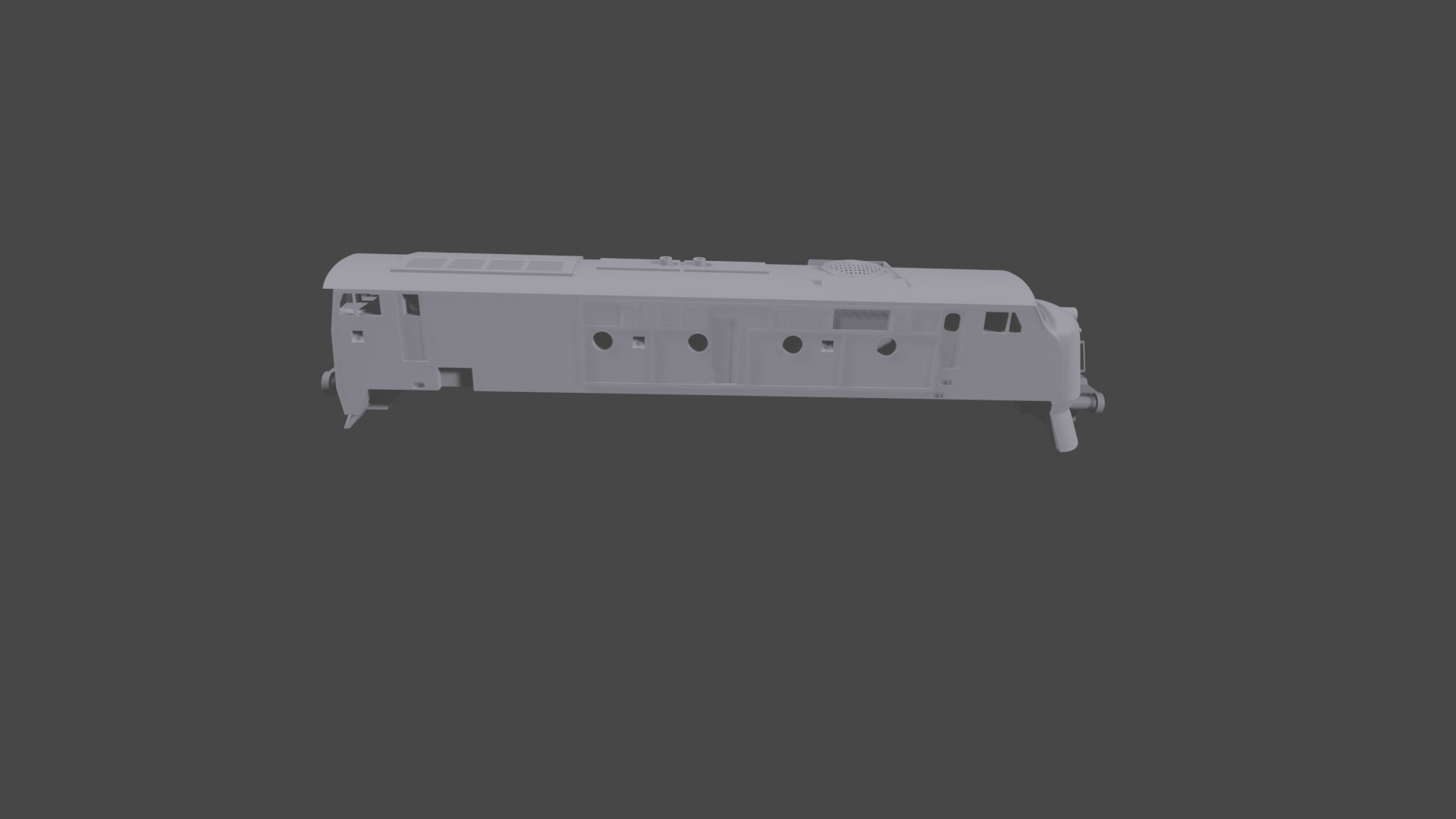 NSWGR 421 Class N Scale Locomotive 3D print model_2