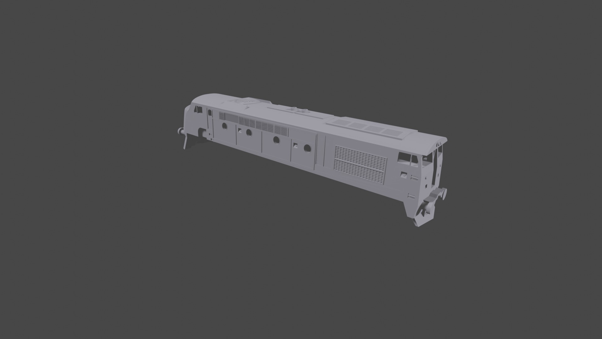 NSWGR 421 Class N Scale Locomotive 3D print model_5