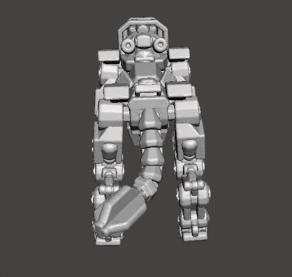 PANZERHUND 1946 PROTOTYPE MINIATURE MODEL FIGURE SCIFI GAMES RPG 3D print model_8