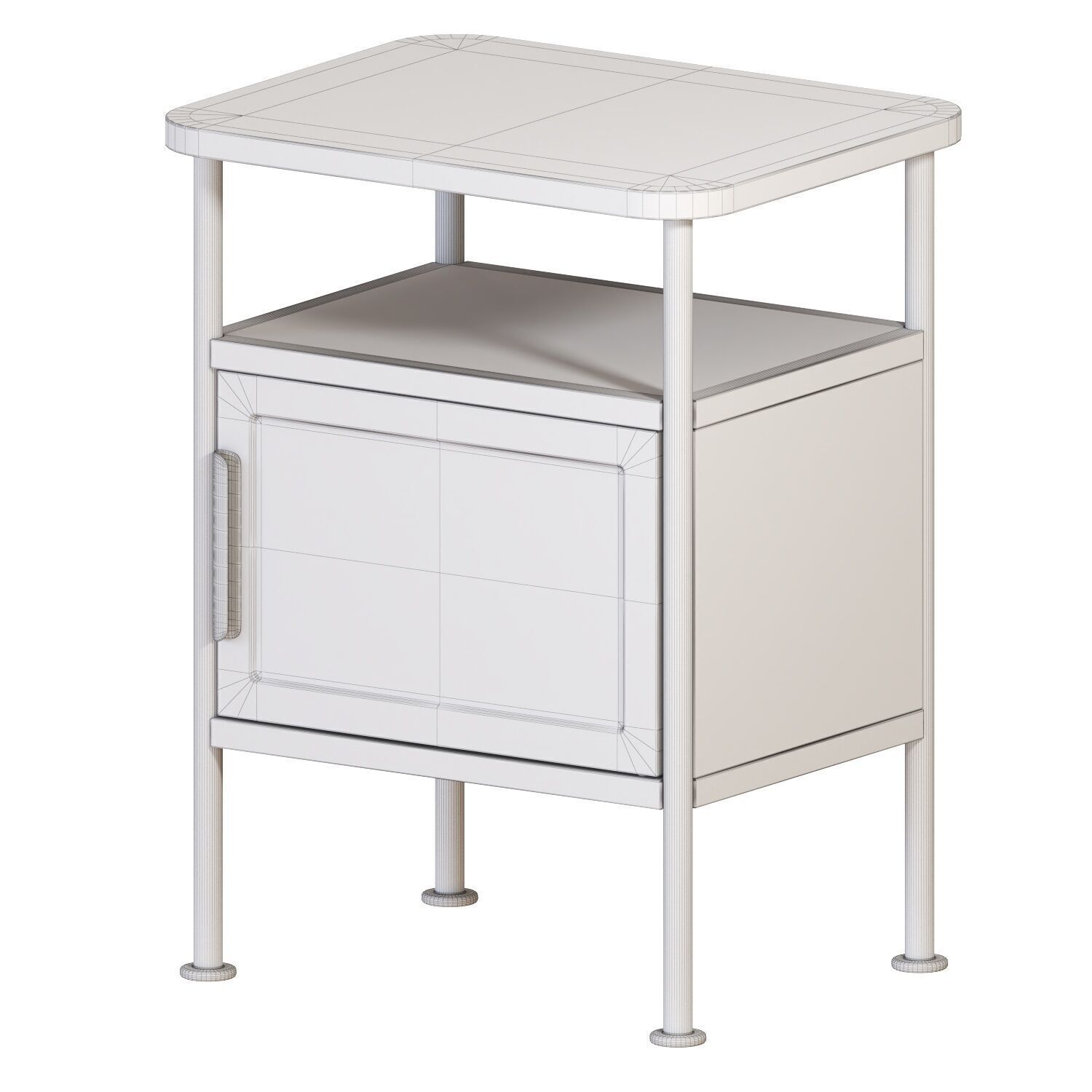 GRAFJALLET Dressing Table and bedside table 3D model_6