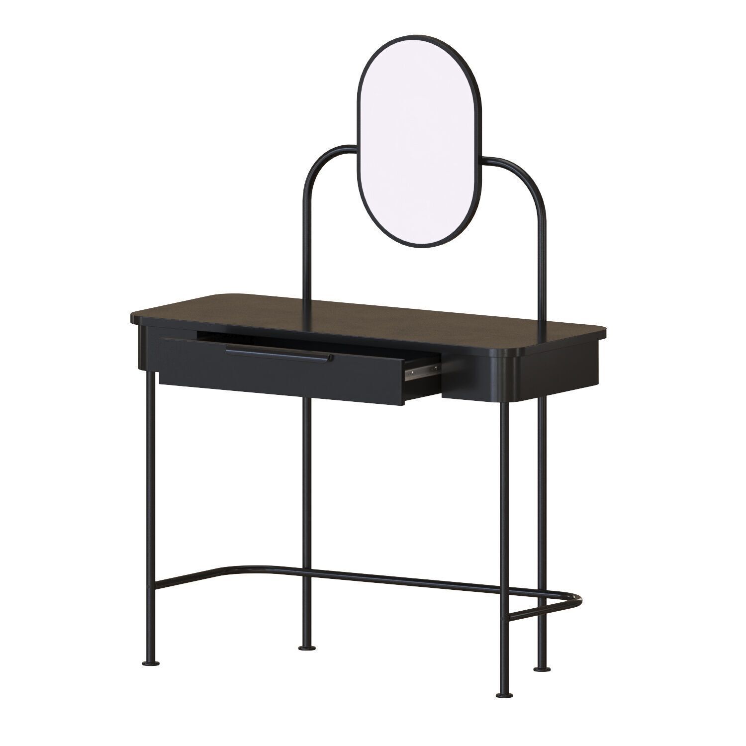 GRAFJALLET Dressing Table and bedside table 3D model_1