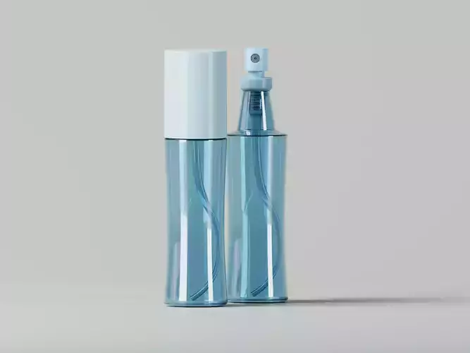 Perfume Spray Bottle 3D Model