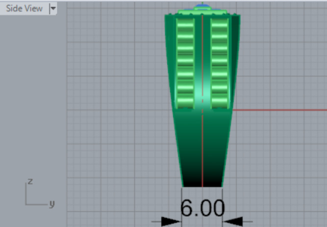 Luxury man Rolex design diamond ring model ror0007 3D print model_11