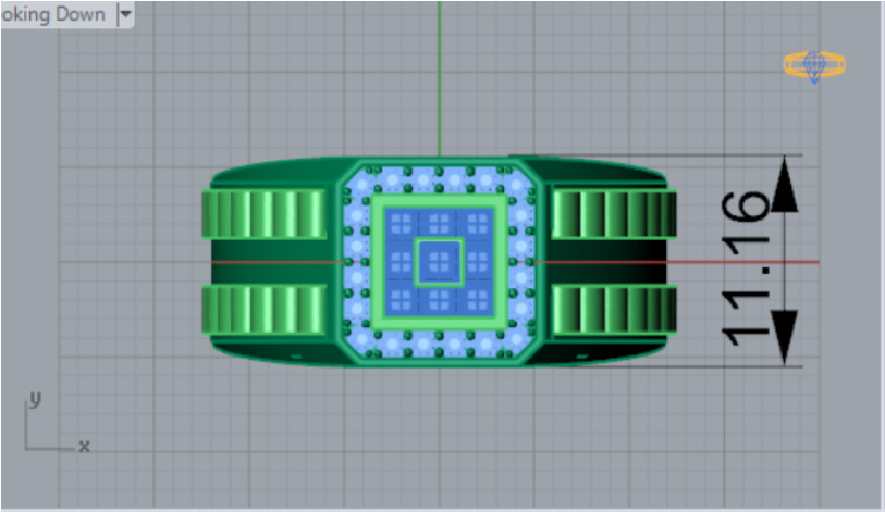 Luxury man Rolex design diamond ring model ror0007 3D print model_9