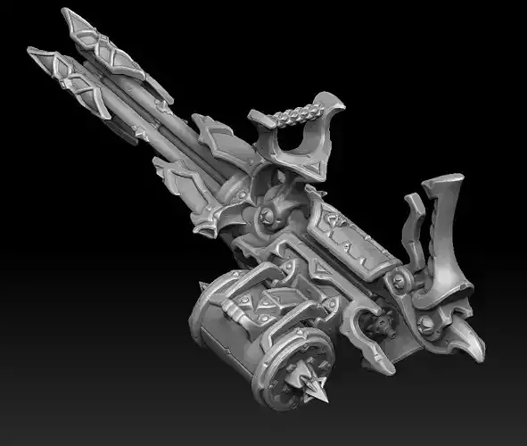 Undead minigun 3d print