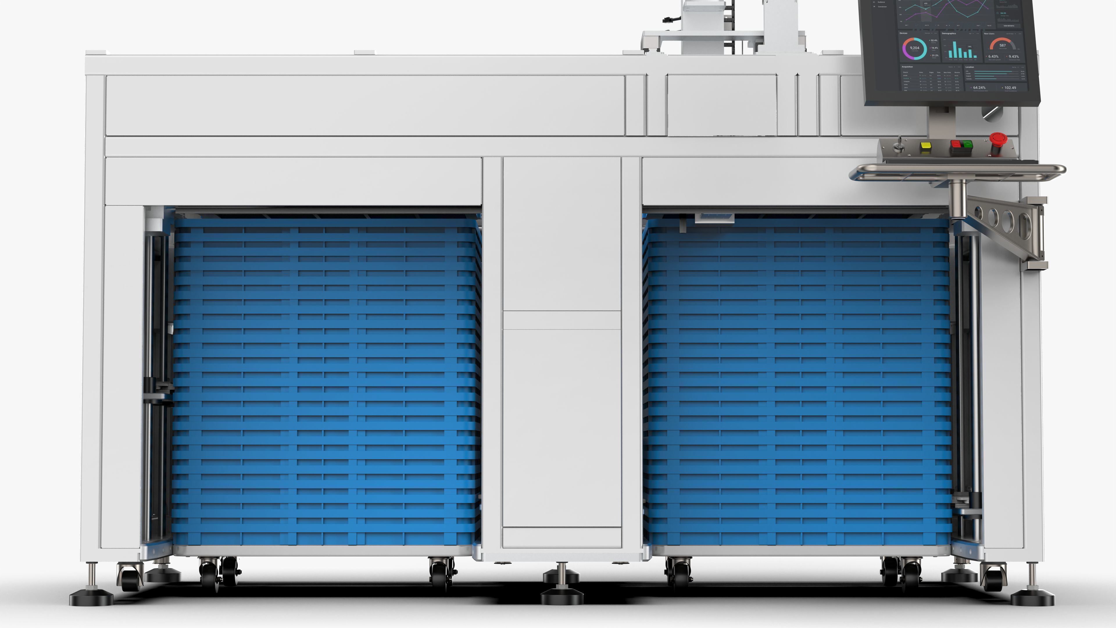 Automatic Light Guide Plate Handling Equipment 3D model_21