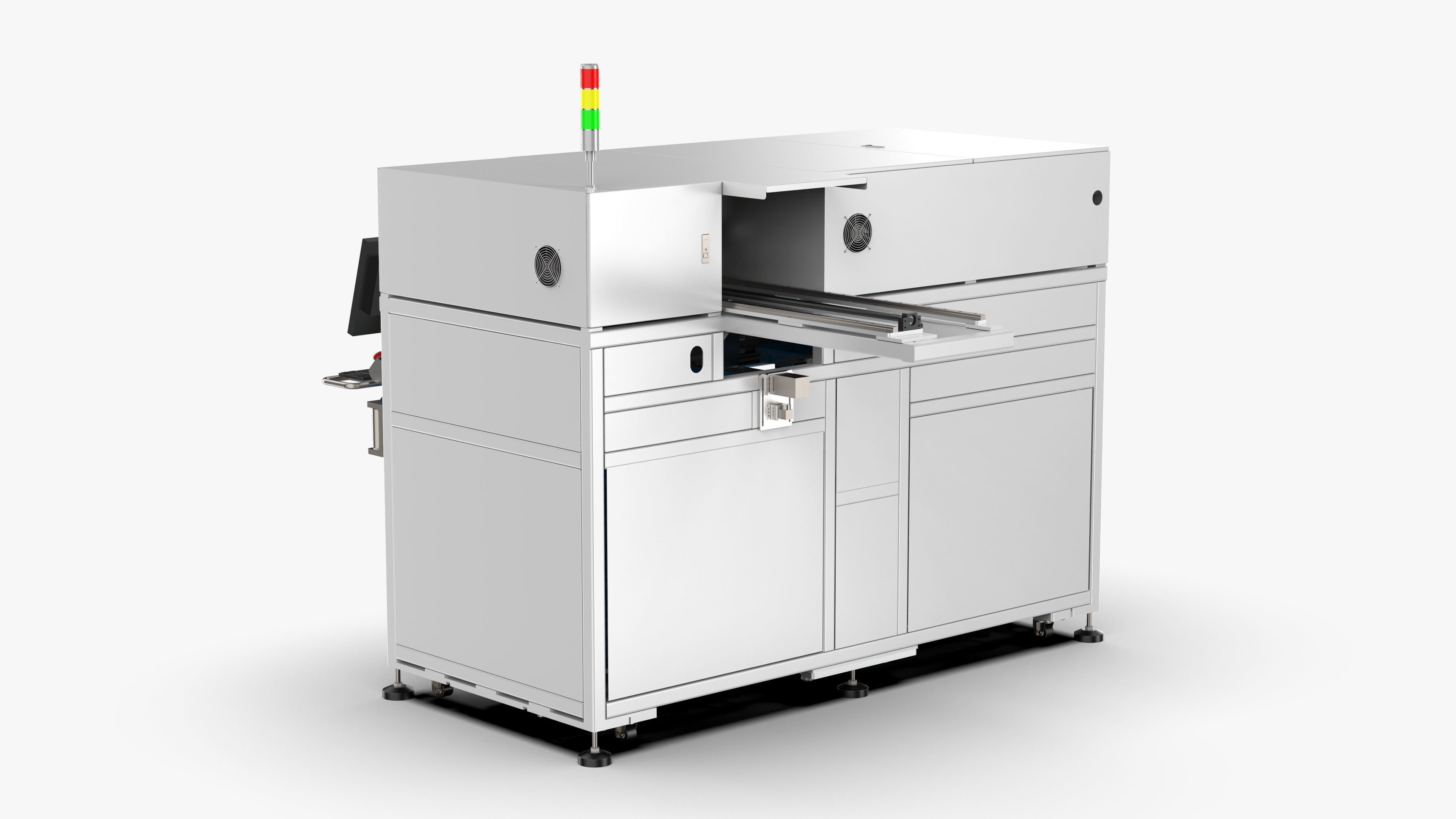 Automatic Light Guide Plate Handling Equipment 3D model_2