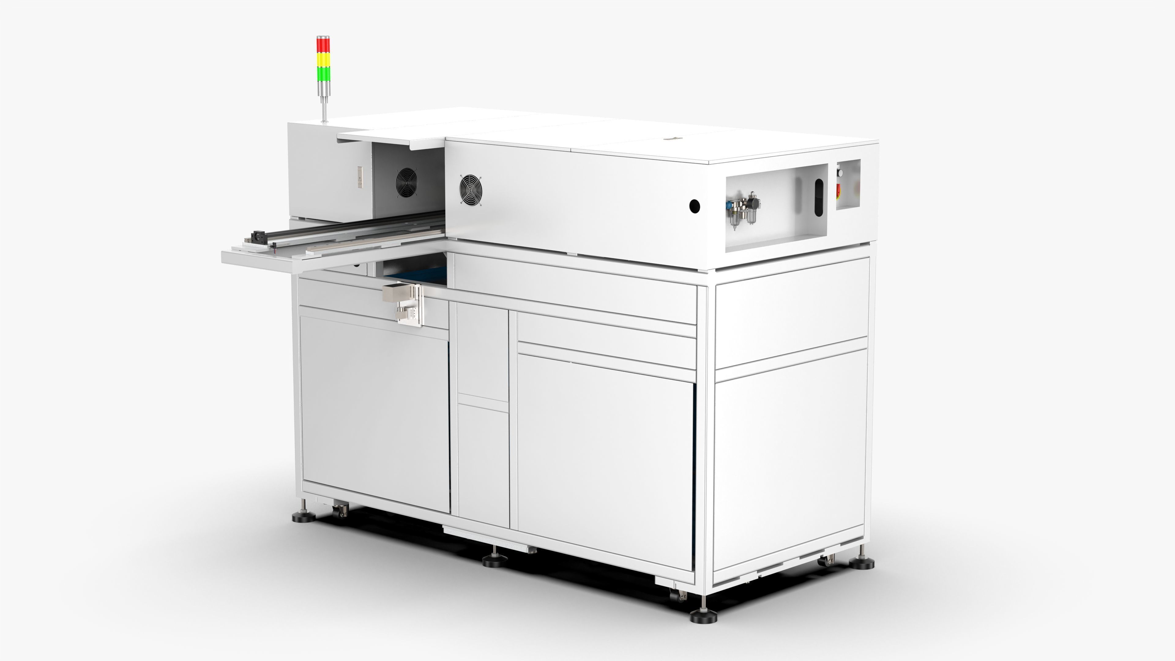 Automatic Light Guide Plate Handling Equipment 3D model_4