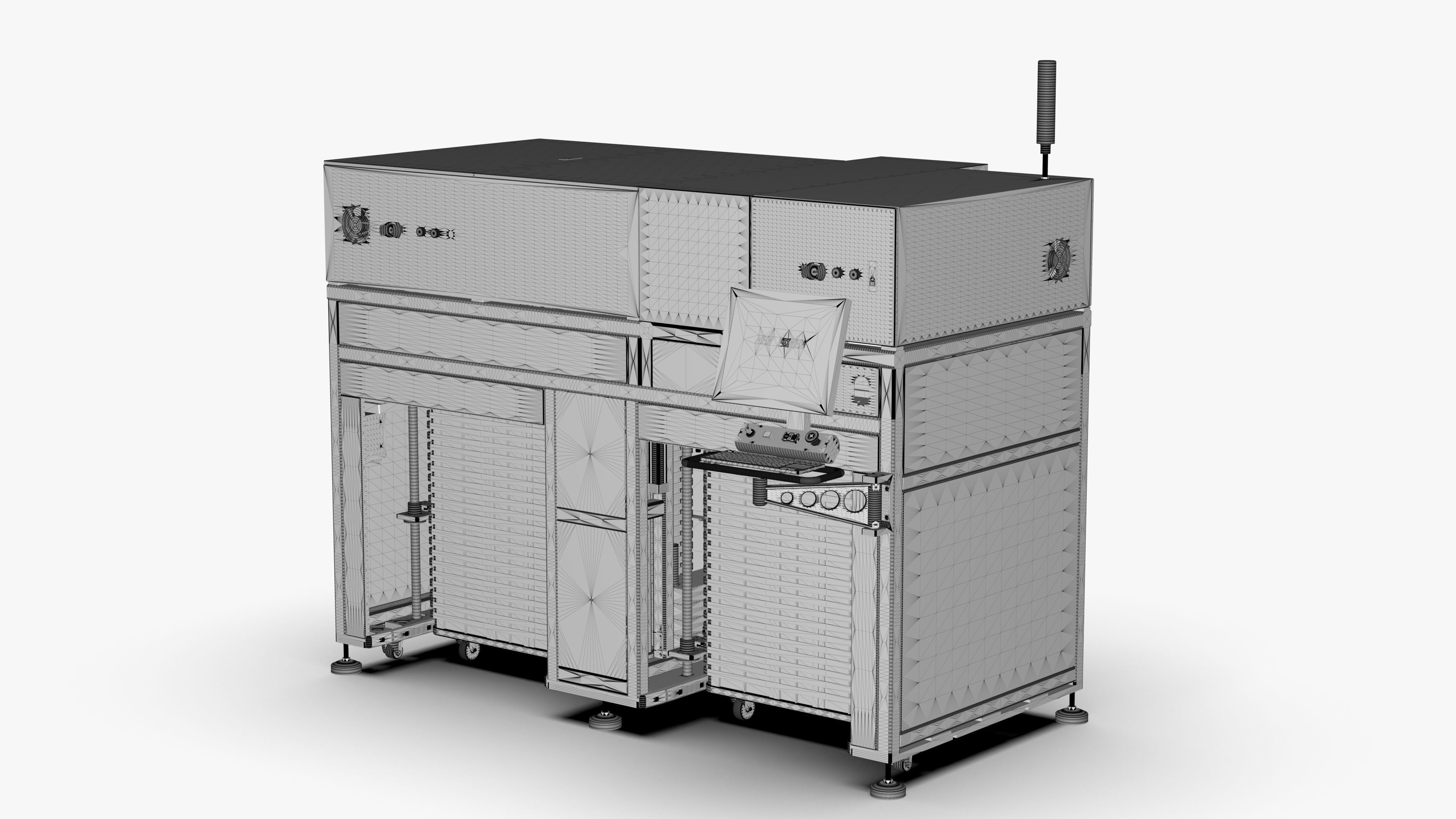 Automatic Light Guide Plate Handling Equipment 3D model_23