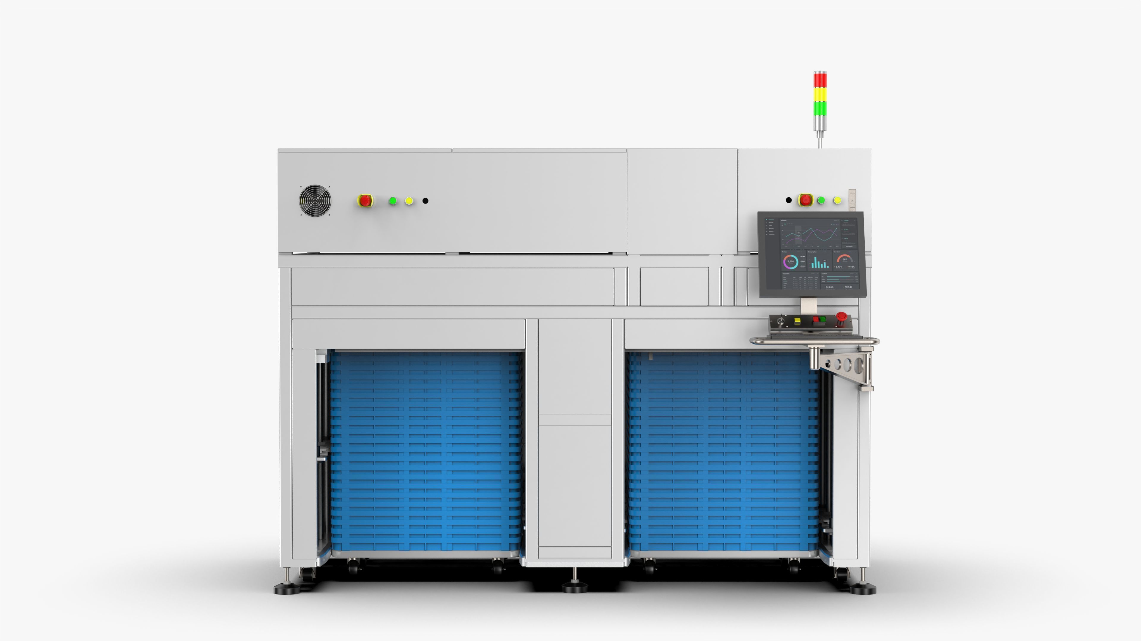 Automatic Light Guide Plate Handling Equipment 3D model_7