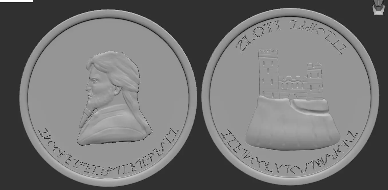 Coins -Junk Art- 3D print model_0