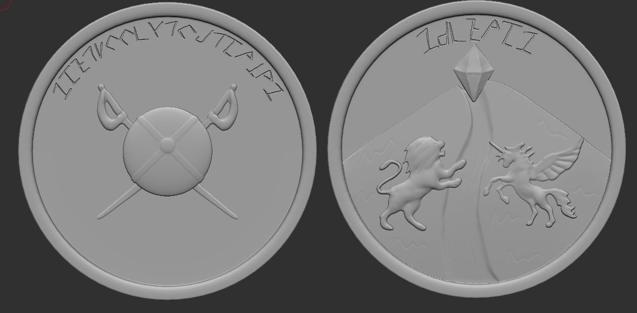 Coins -Junk Art- 3D print model_6