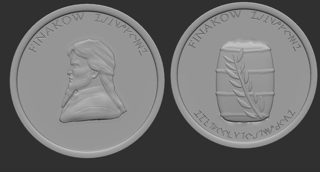 Coins -Junk Art- 3D print model_5