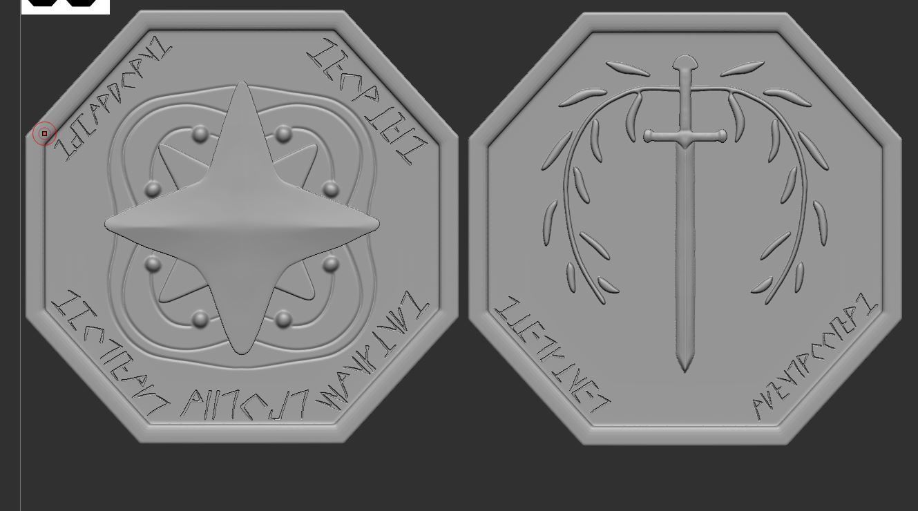 Coins -Junk Art- 3D print model_8