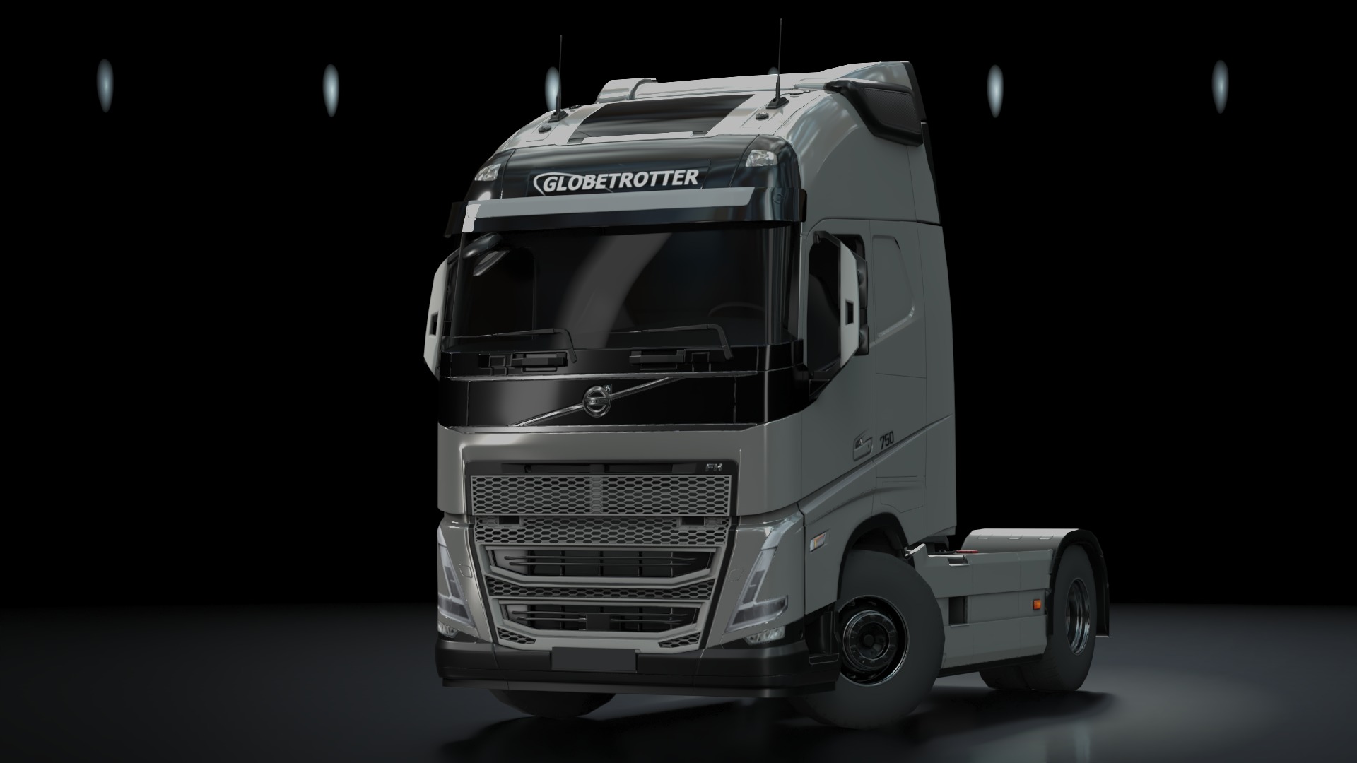 Volvo FH16 Trailer Collection Low-poly 3D model_3