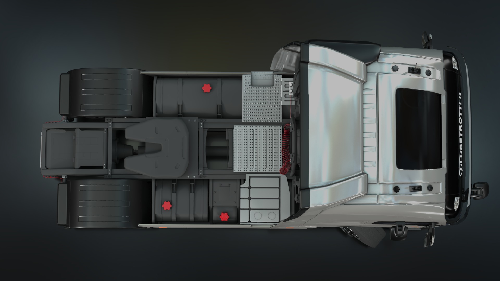 Volvo FH16 Trailer Collection Low-poly 3D model_8