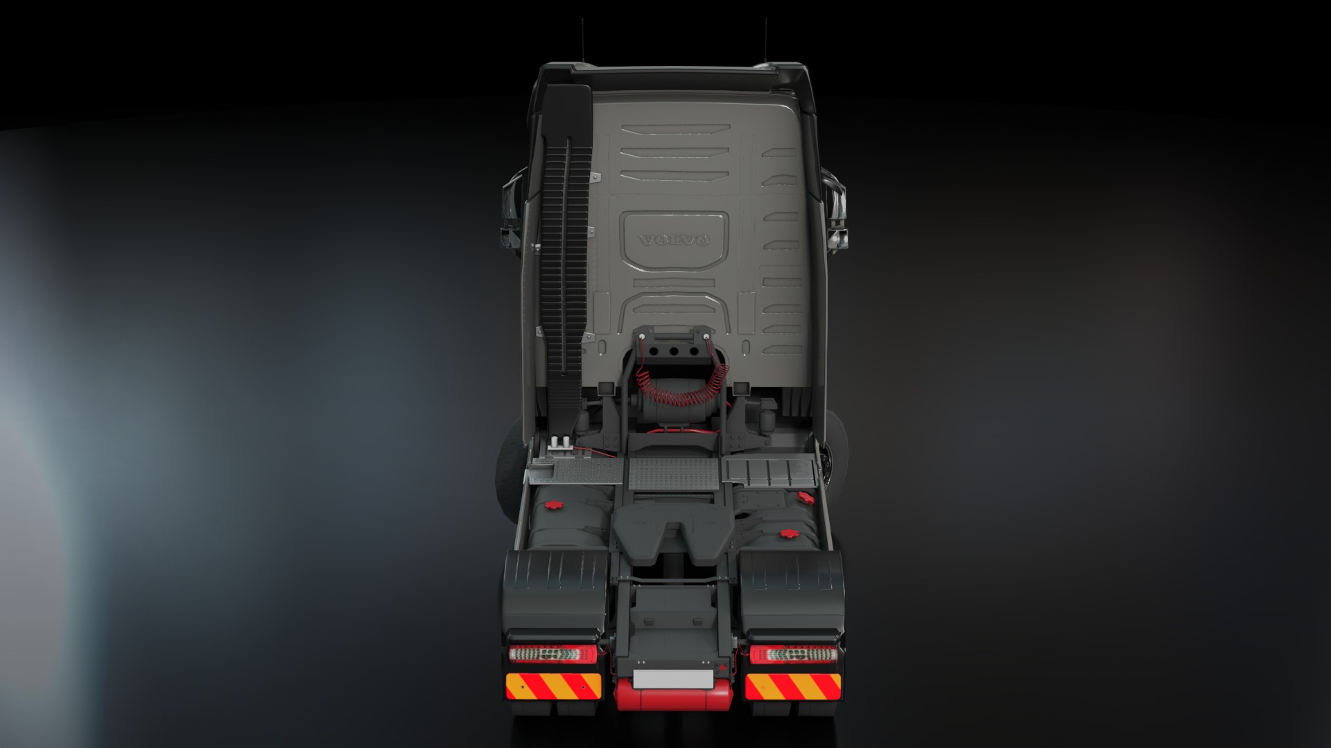 Volvo FH16 Trailer Collection Low-poly 3D model_7