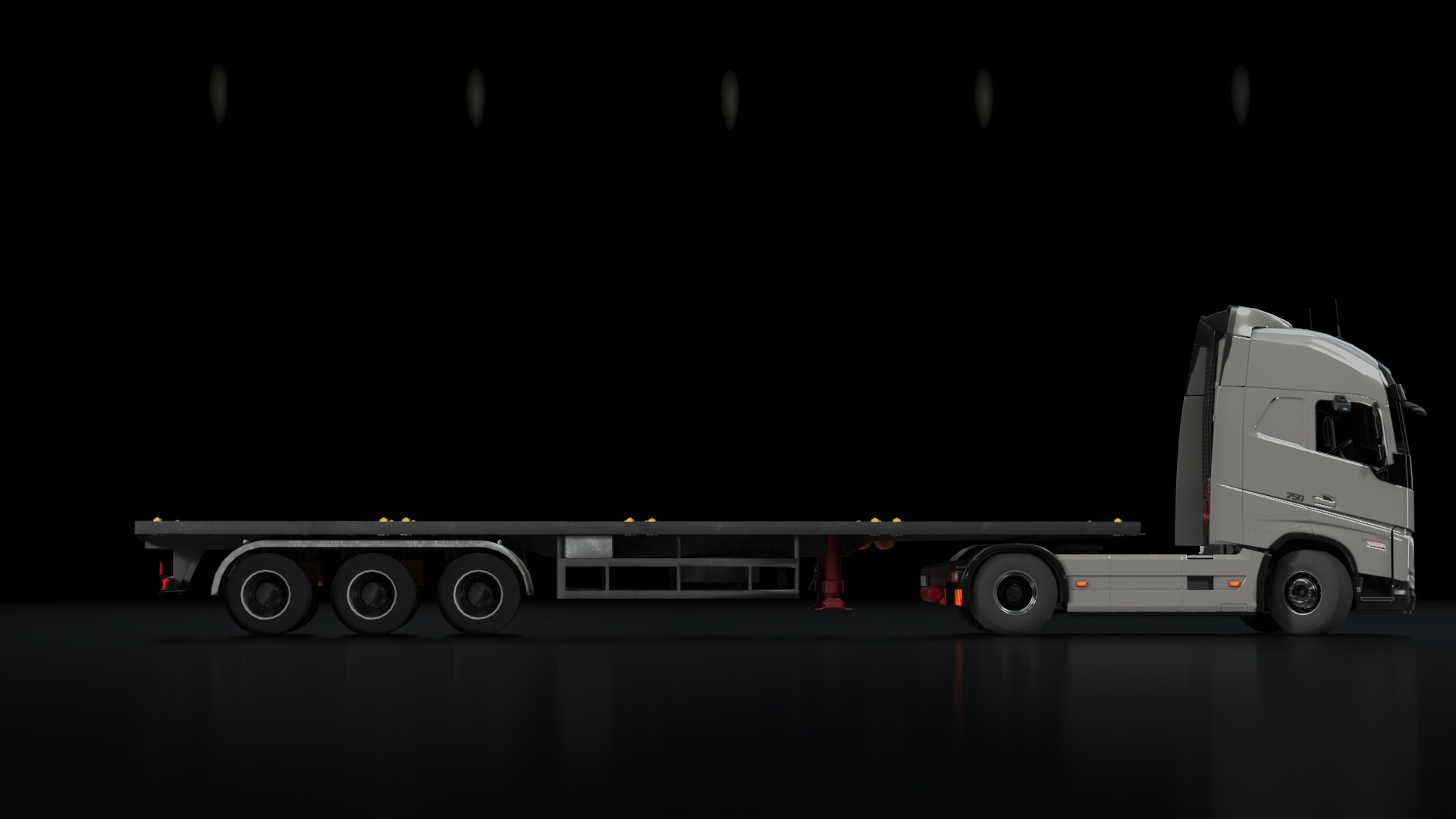 Volvo FH16 Trailer Collection Low-poly 3D model_24