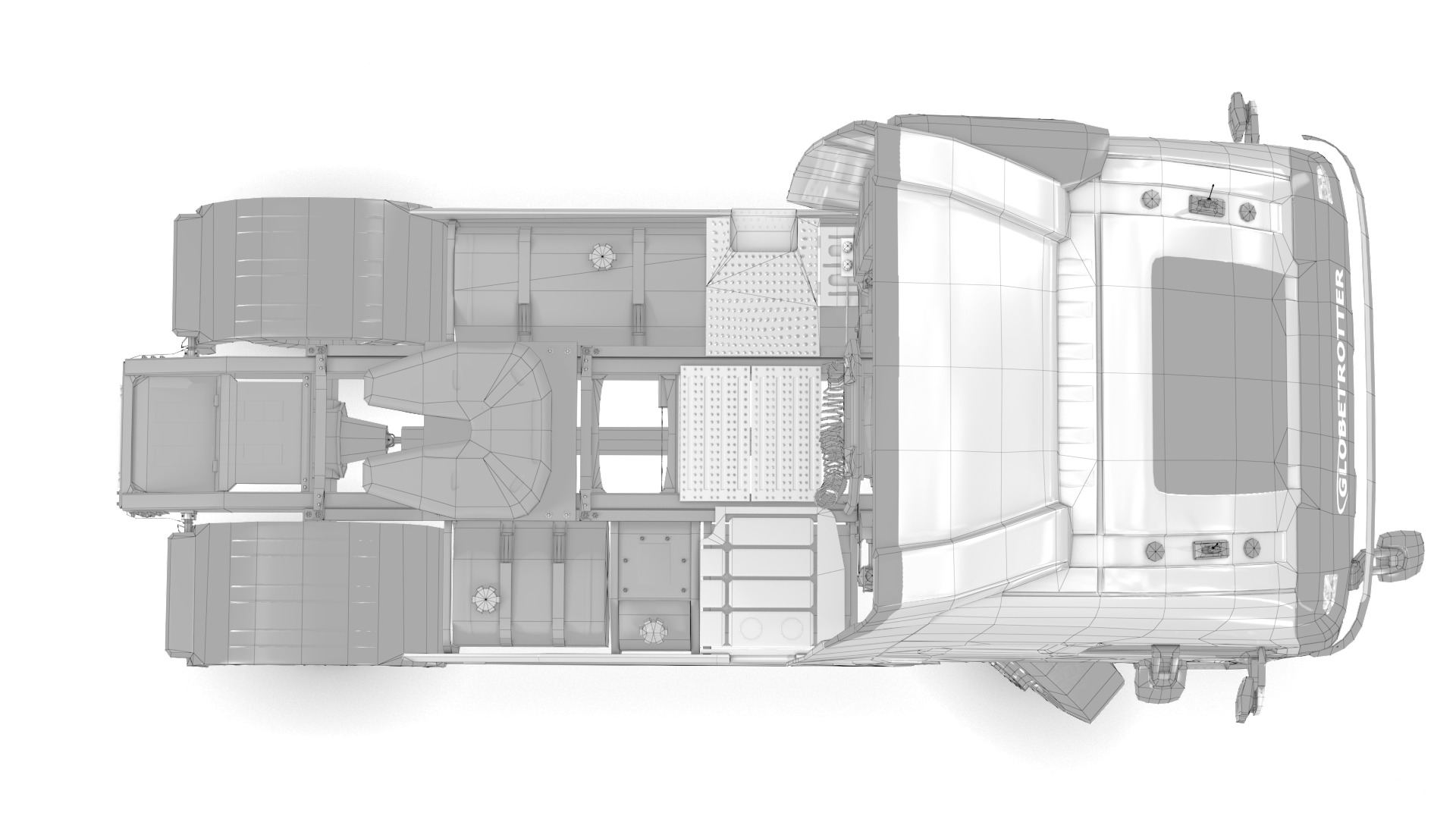 Volvo FH16 Trailer Collection Low-poly 3D model_38