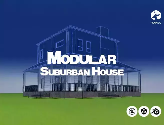 Modular Suburban House - All Formats