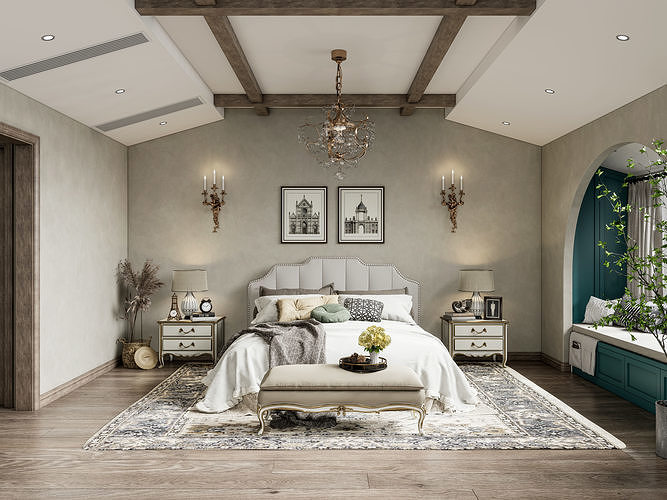 Bedroom 16 3D model