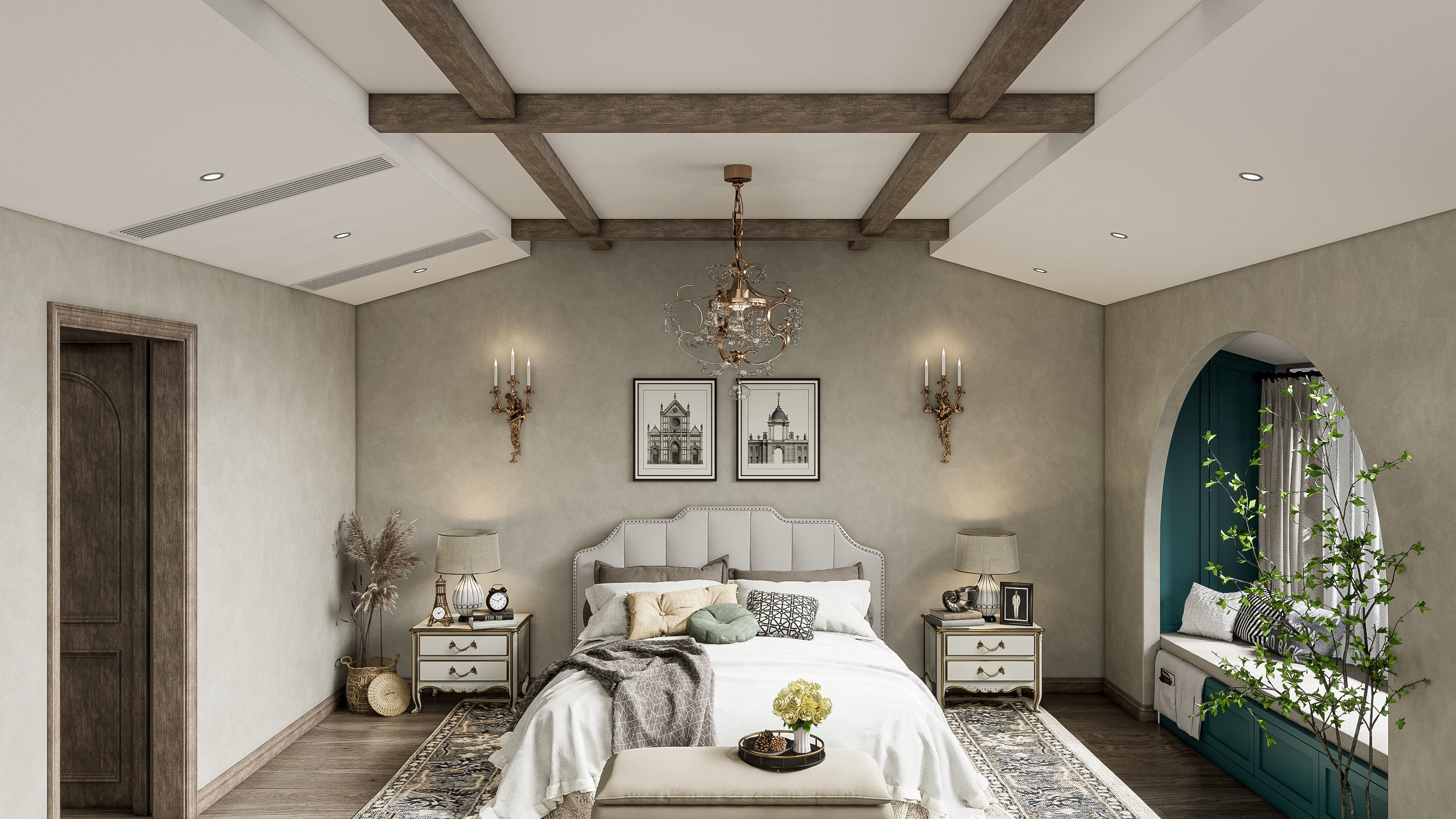 Bedroom 16 3D model_10