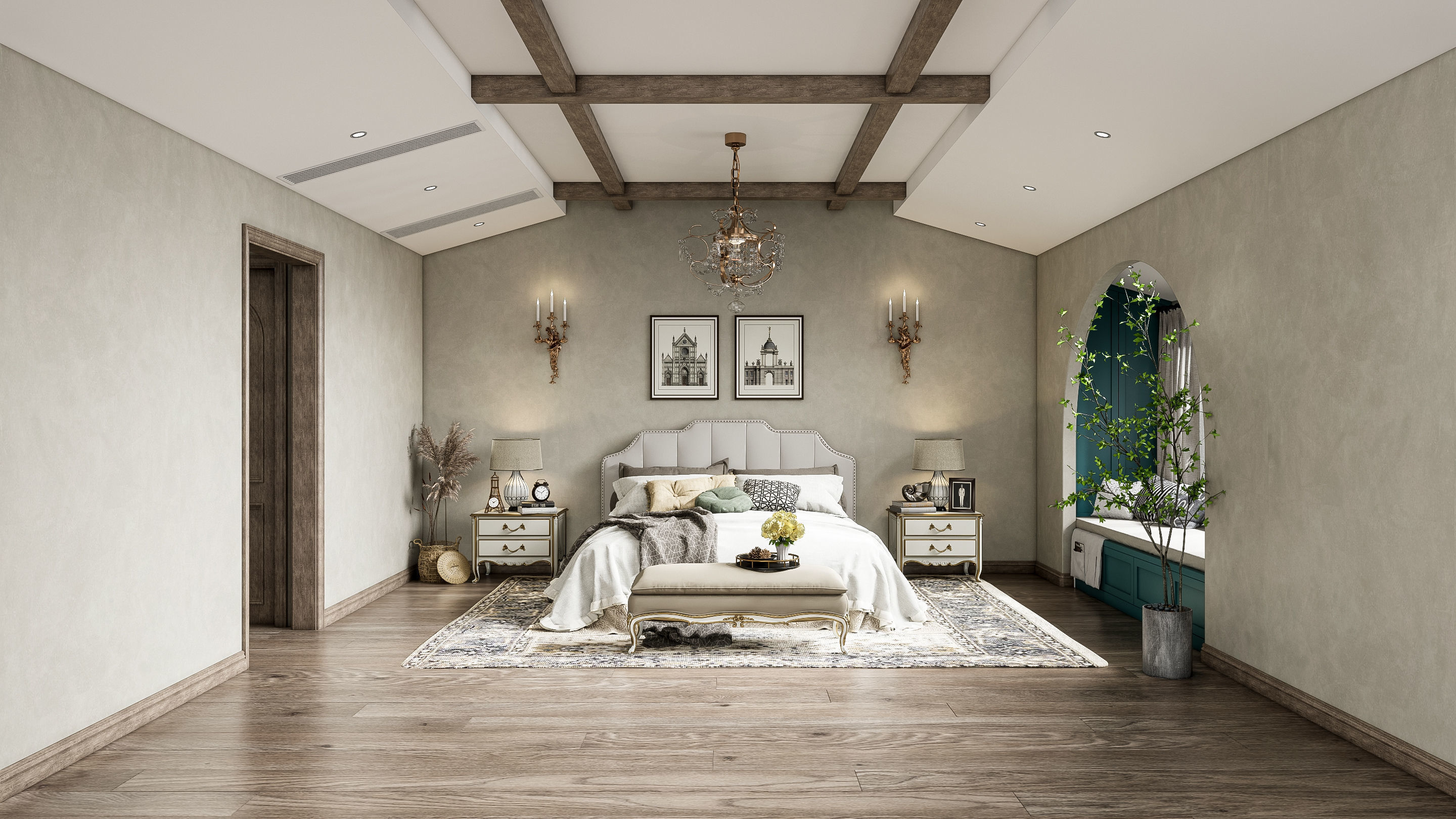 Bedroom 16 3D model_7