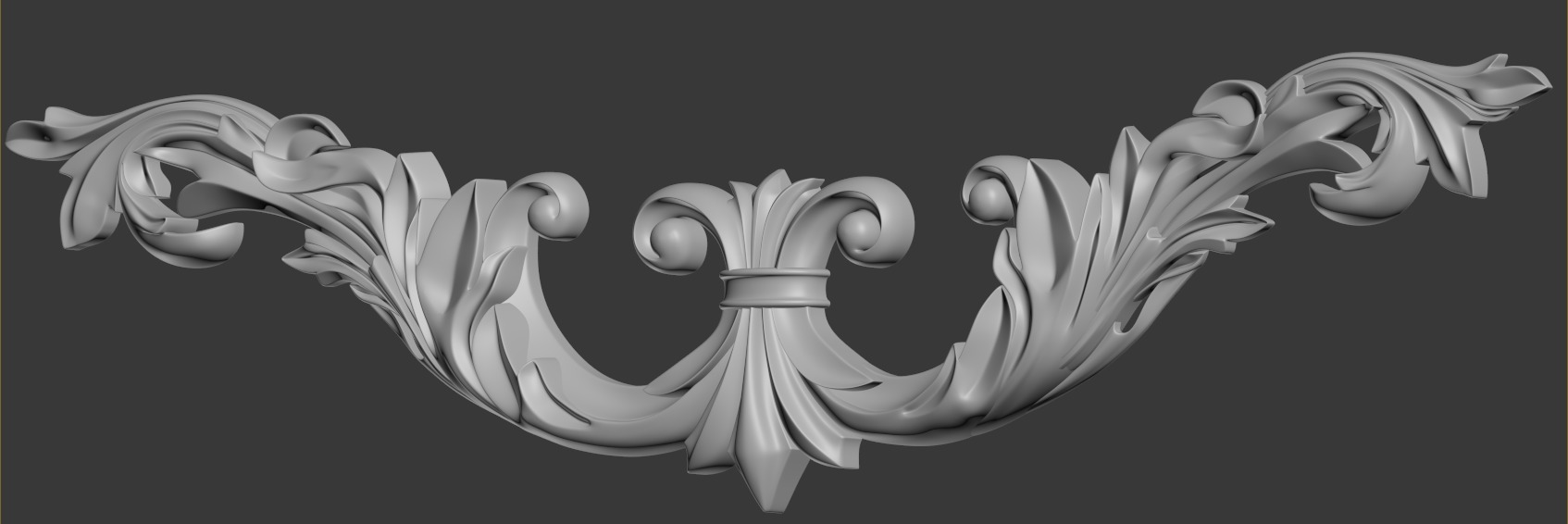 Decorative element 3D print model_2