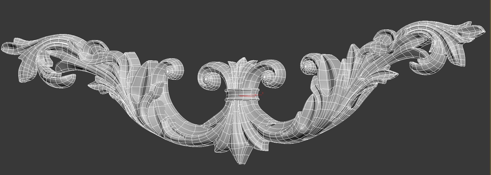 Decorative element 3D print model_3