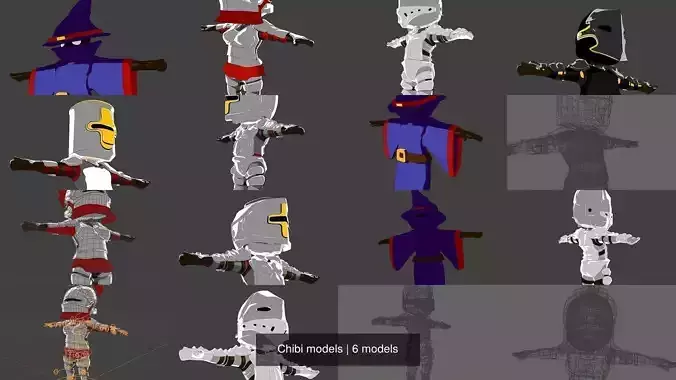 Chibi models