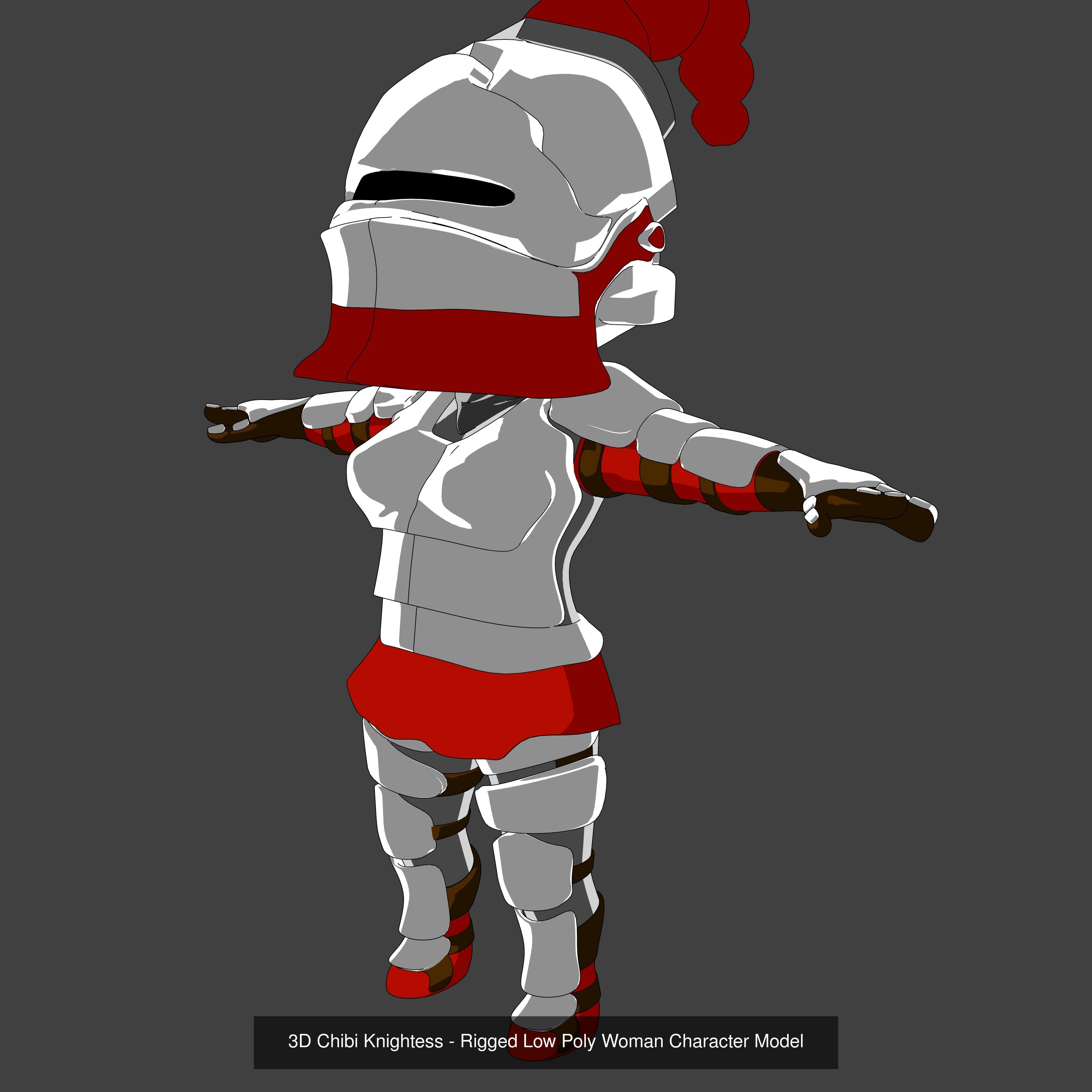 Chibi models 3D Model Collection_2