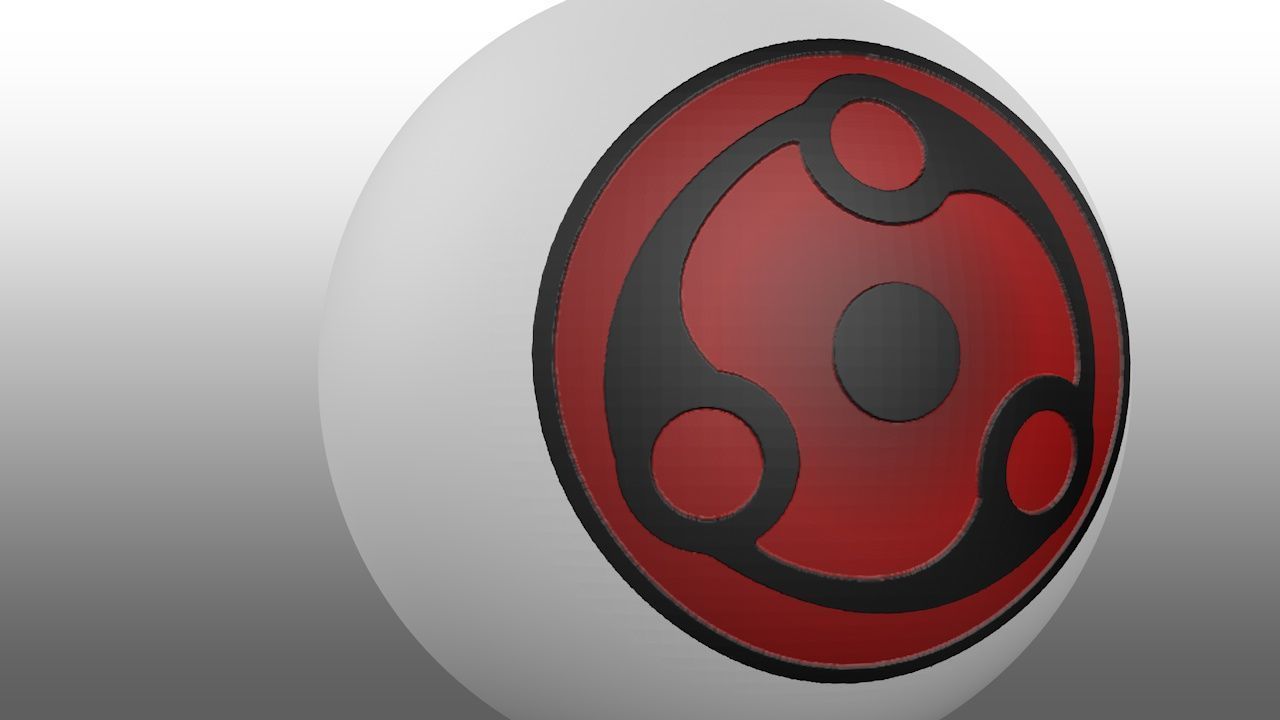 Mangekyo Sharingan Uchiha Madara 3D print model_2