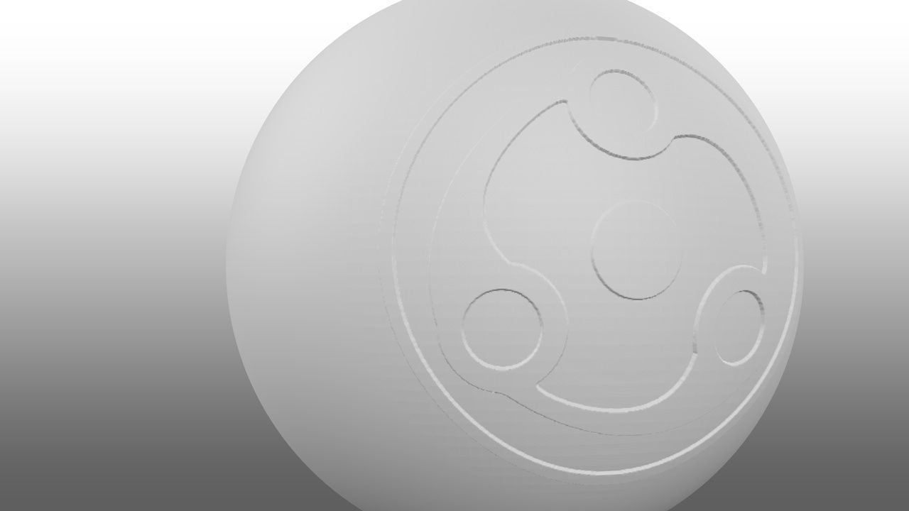 Mangekyo Sharingan Uchiha Madara 3D print model_3