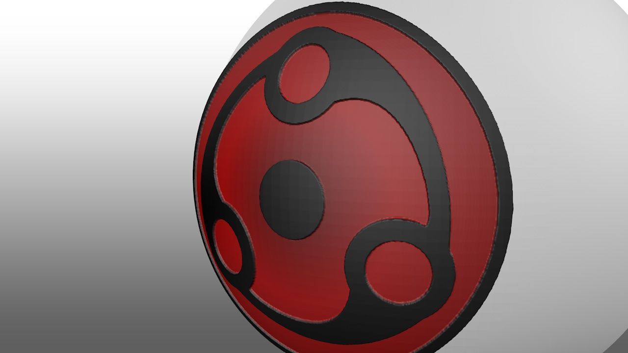 Mangekyo Sharingan Uchiha Madara 3D print model_4