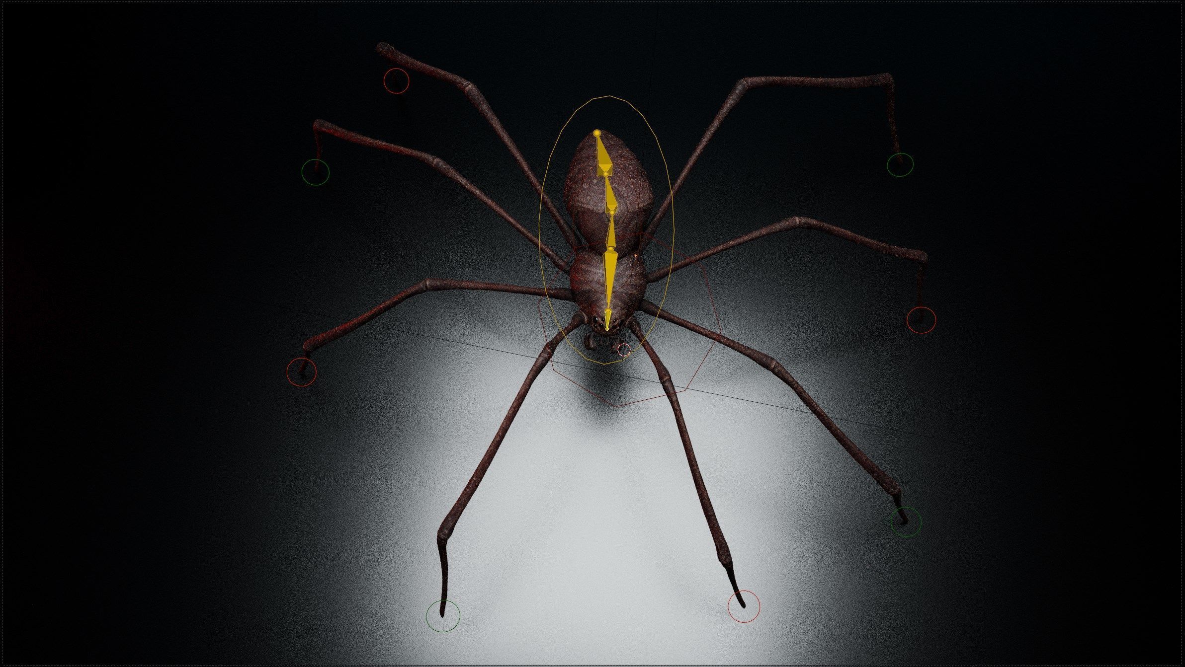 Giant Spider 3D model_10