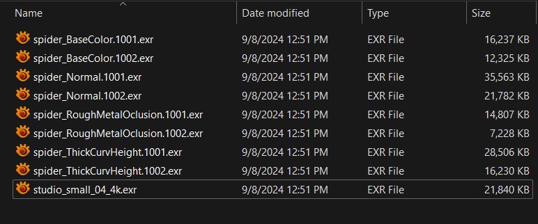 Giant Spider 3D model_12