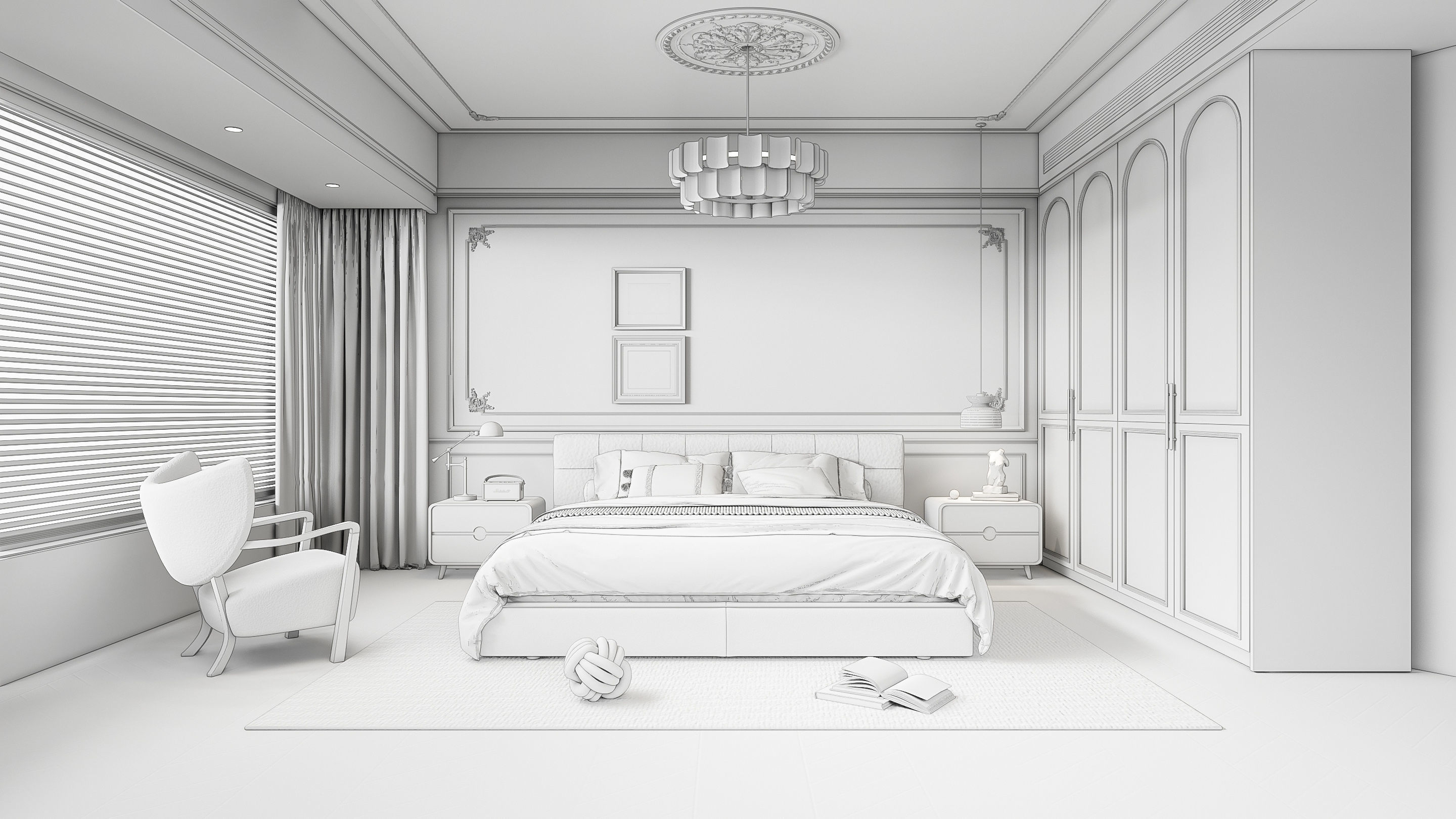 Bedroom 17 3D model_19