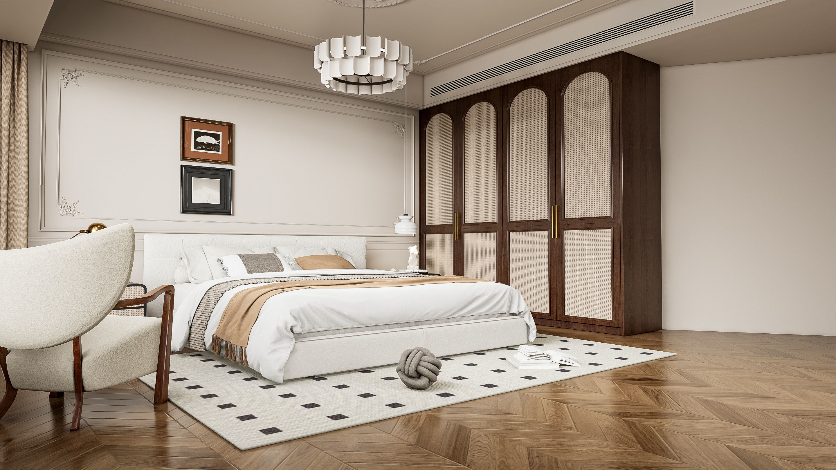 Bedroom 17 3D model_1