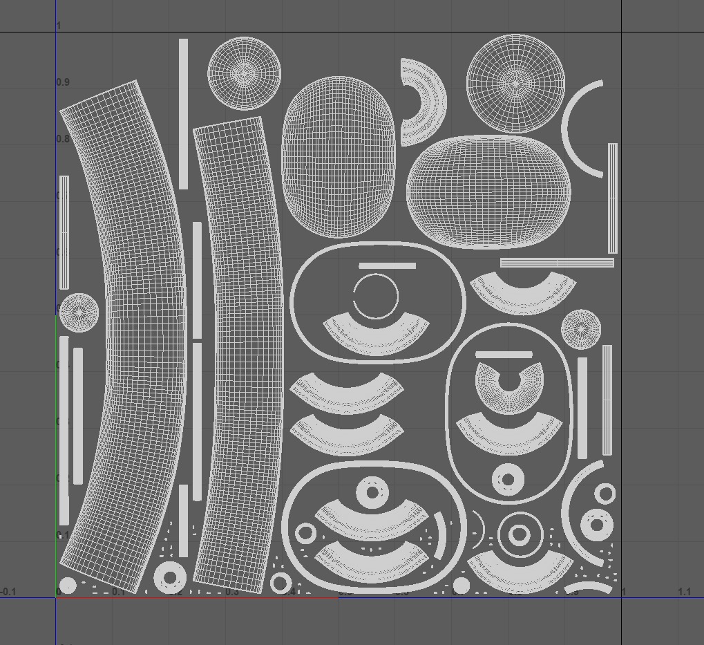 Set of Baby bottles with sterilizer Low-poly 3D model_7