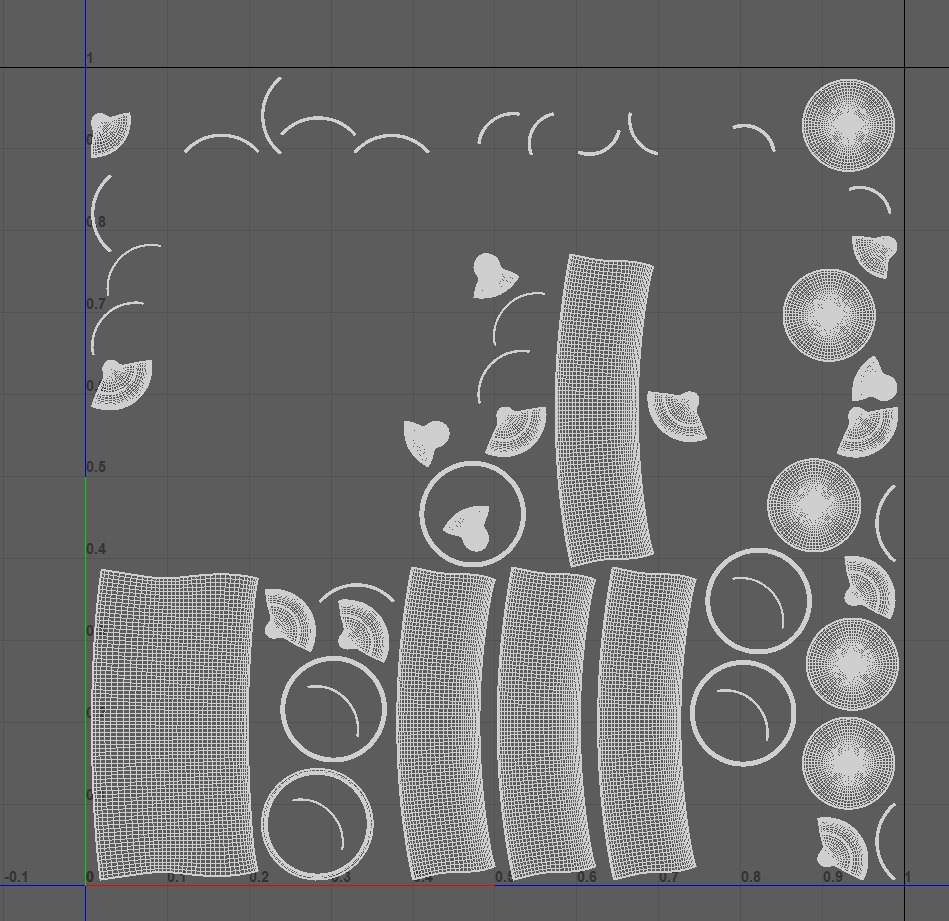 Set of Baby bottles with sterilizer Low-poly 3D model_8