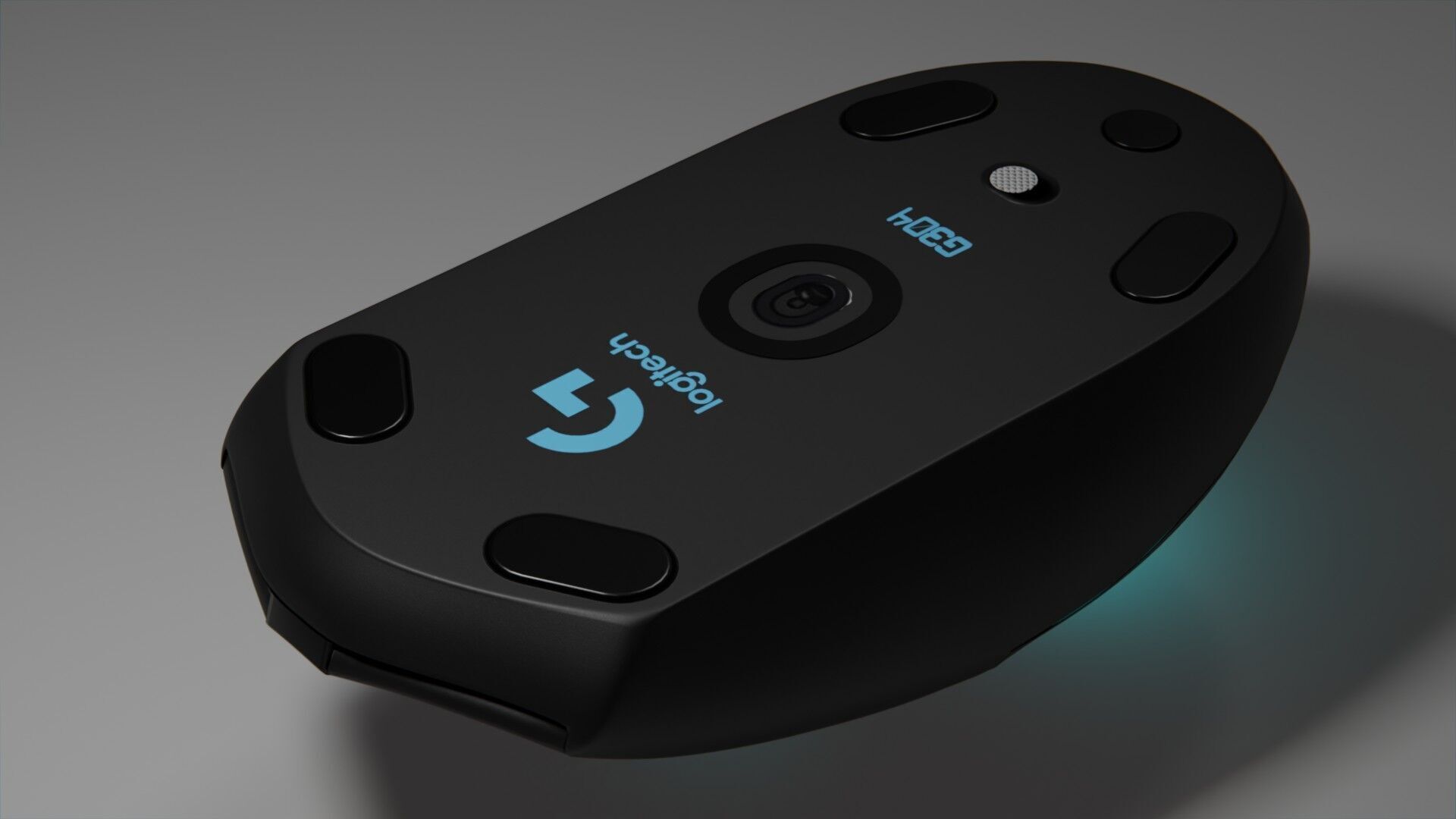 Computer Mouse wireless Logitech g304 3D model_3