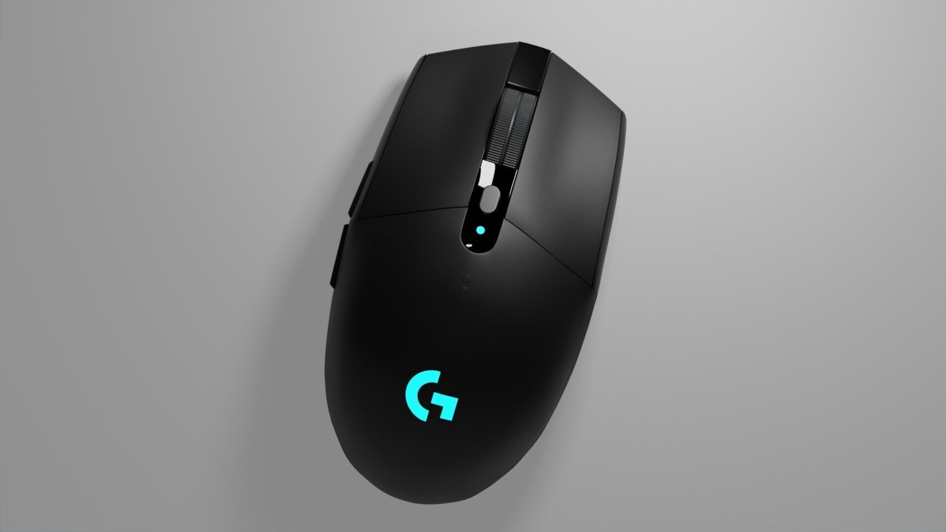Computer Mouse wireless Logitech g304 3D model_2