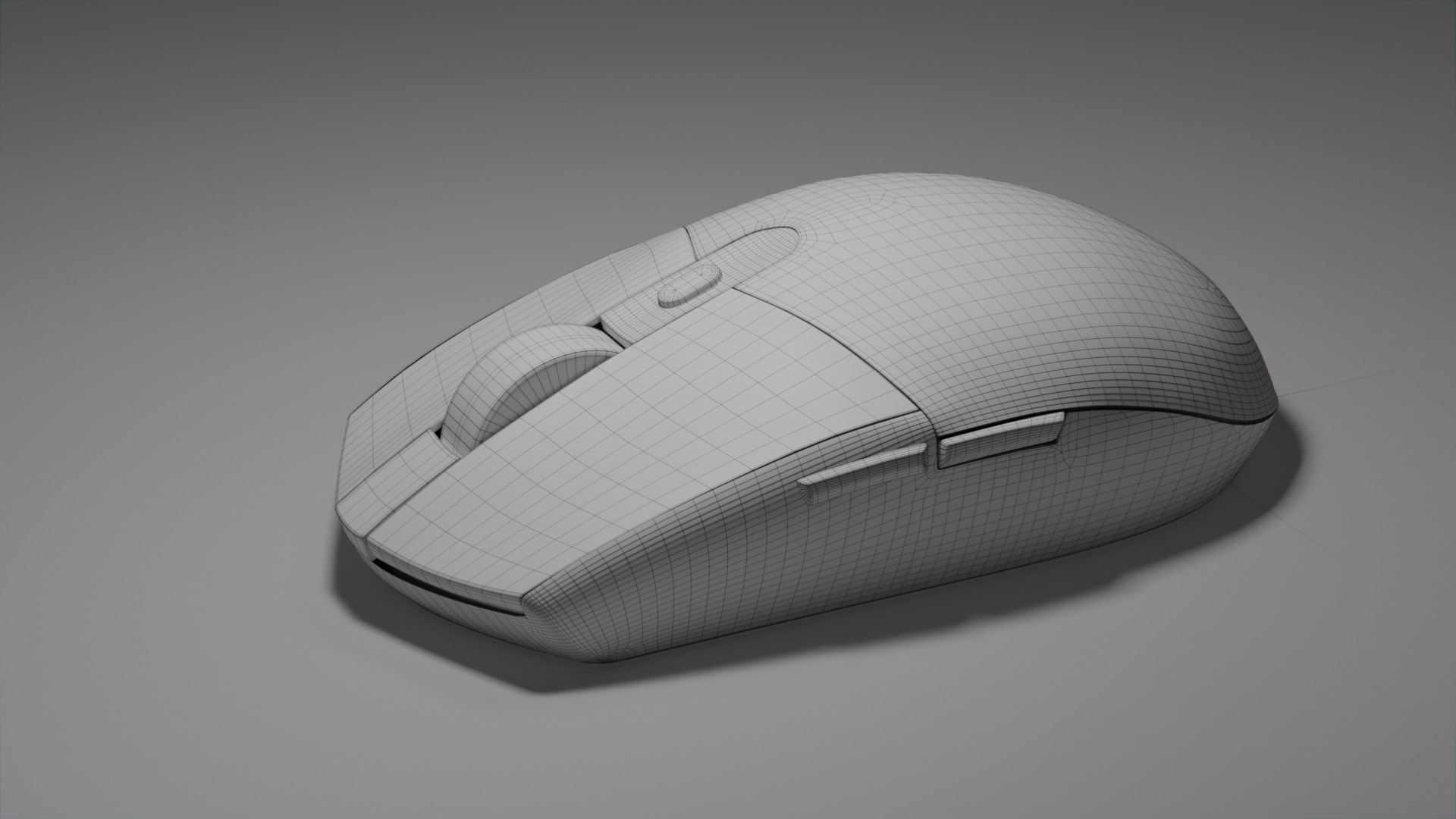 Computer Mouse wireless Logitech g304 3D model_5