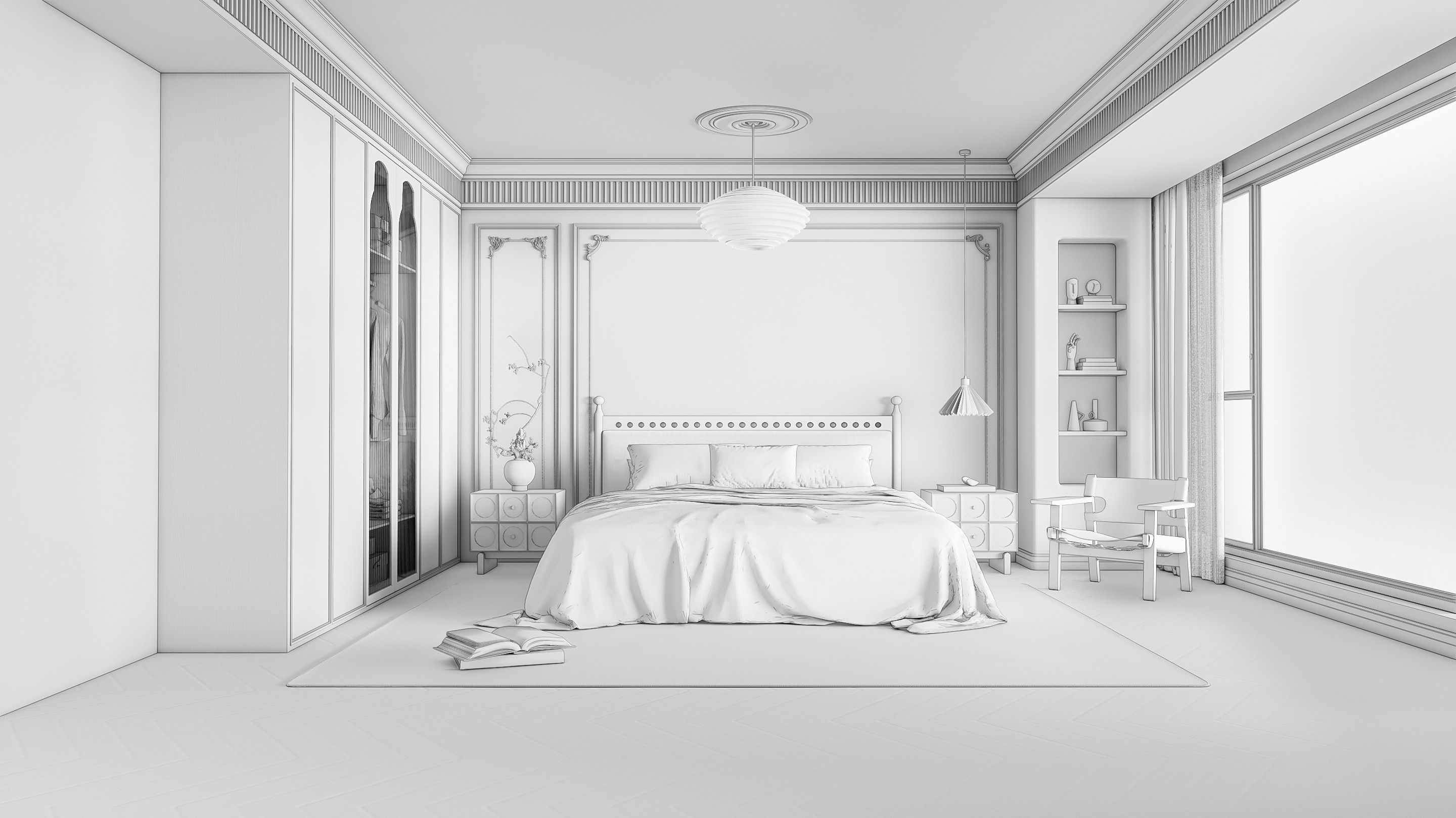 bedroom 19 3D model_19