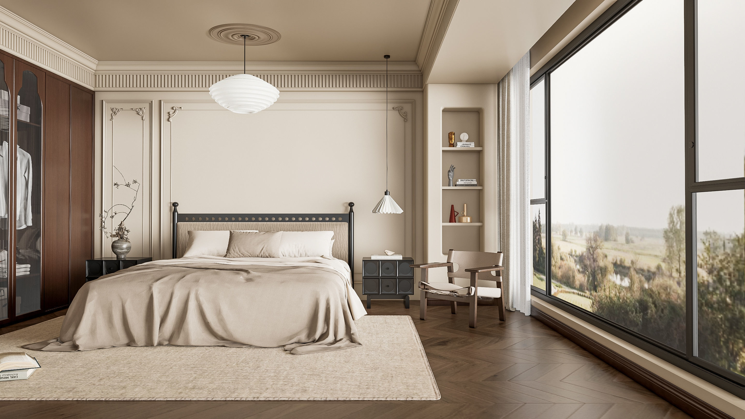 bedroom 19 3D model_6