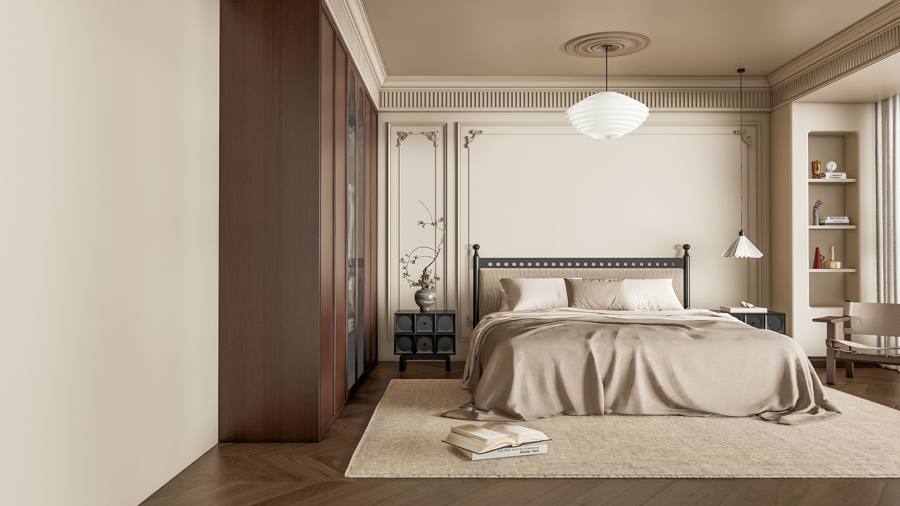 bedroom 19 3D model_8