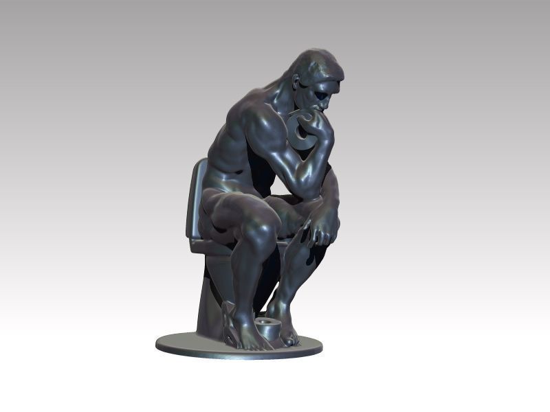 The New Thinker 3D print model_4